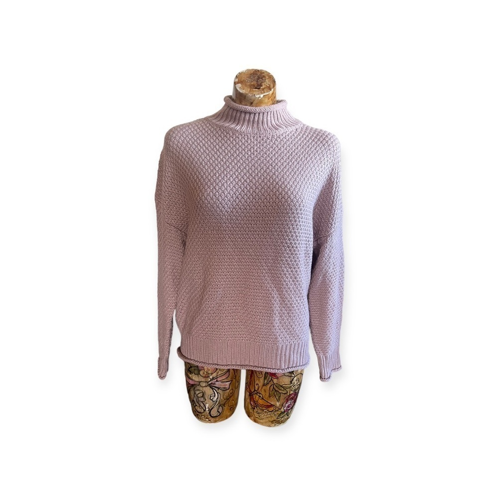 TECREW sweater beige turtleneck medium